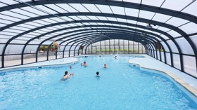 A roof now allows swimmers to use the former outdoor pool all season at Haven's Hopton site in Norfolk