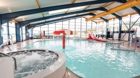 Indoor pool at Quay West.