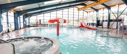 Indoor pool at Quay West.