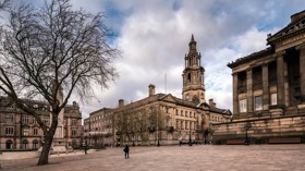 Preston city centre