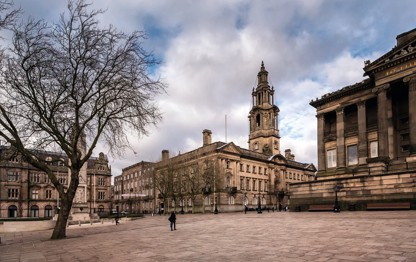 Preston city centre