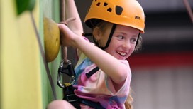 Indoor climbing wall