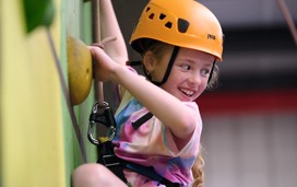 Indoor climbing wall