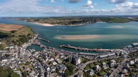 Padstow from above