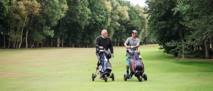 3-par golf course at Haggerston Castle