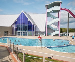Space Bowl flume at Combe Haven