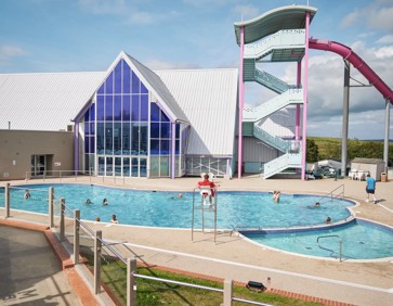 Space Bowl flume at Combe Haven