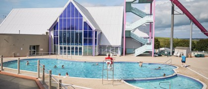 Space Bowl flume at Combe Haven