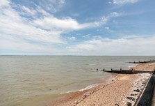 Allhallows beach, Kent