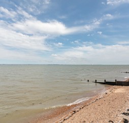 Allhallows beach, Kent