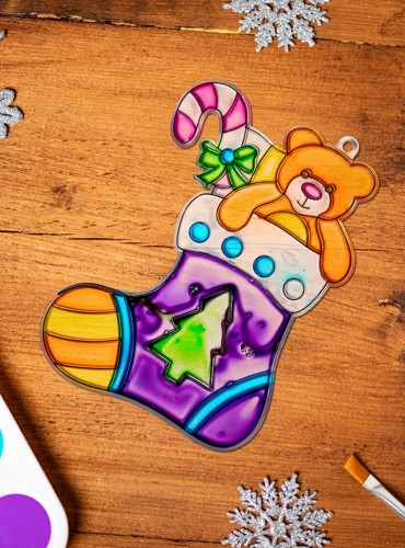 Create a colourful sun catcher in a range of designs.