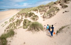 Beach walks at Riviere Sands