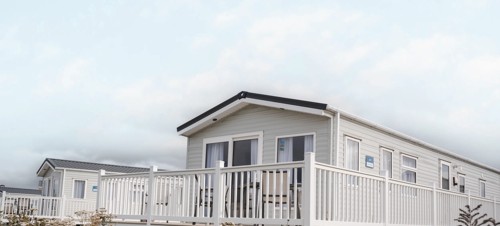 Single-unit static caravans