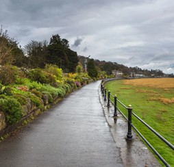 Take a lovely stroll and feed the ducks in Grange over Sands