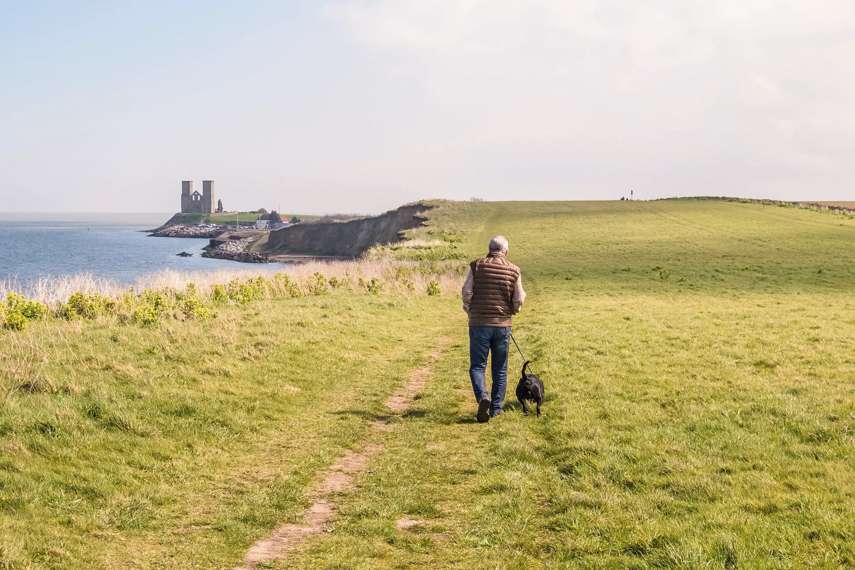 Reculver Walking Tour, near Herne Bay
