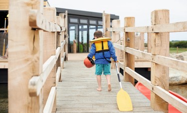 The lake at Lakeland, Cumbria