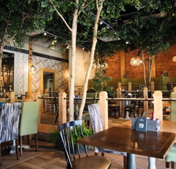 The owner-only restaurant at Hafan y Mor, North Wales