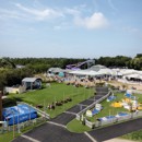 The view of the Adventure Village from above