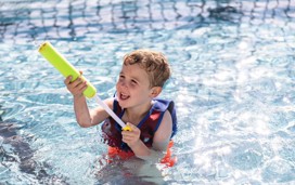 Indoor pool at Littlesea