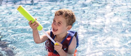 Indoor pool at Littlesea