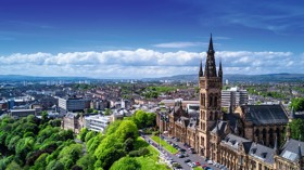 Glasgow from above