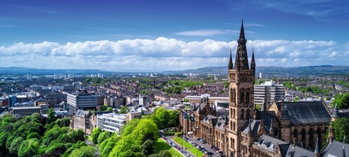 Glasgow from above