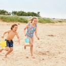 Miles of sandy beach