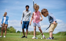 Pitch and Putt course at Orchards