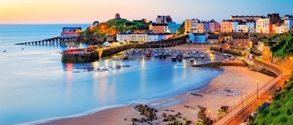 Close to historic Tenby