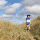 Walking through the dune nature reserve