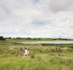 The Mere nature reserve at Marton Mere, Blackpool