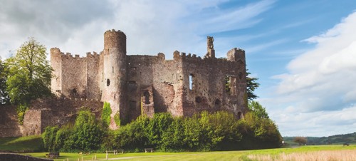 Laugharne Castle 