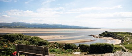 Black Rock Sands alongside the park