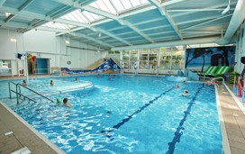 The indoor pool at Kiln Park.