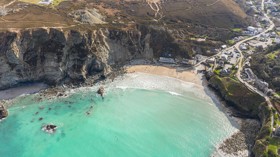 St Agnes from above