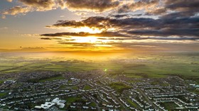 Aerial view of Kilmarnock
