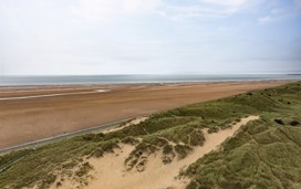 Beach view at Presthaven