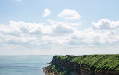Clifftop walks with sea views at Blue Dolphin