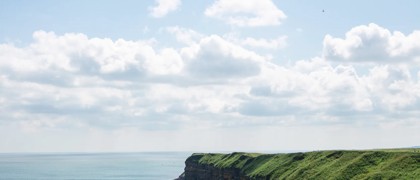 Clifftop walks with sea views at Blue Dolphin
