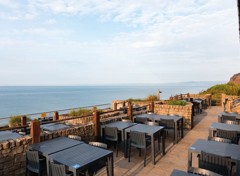 South Beach Cafe Terrace at Devon Cliffs