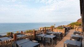 South Beach Cafe Terrace at Devon Cliffs