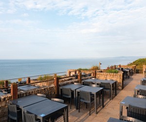 South Beach Cafe Terrace at Devon Cliffs