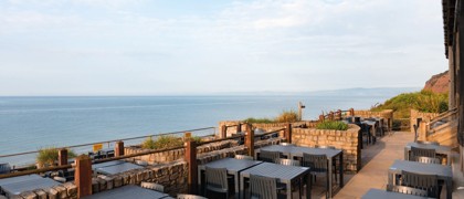 South Beach Cafe Terrace at Devon Cliffs