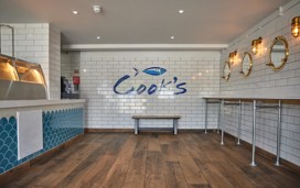 Pick up a taste of the seaside at Cook's 