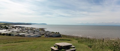 Views from behind the park