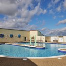 Outdoor pool at Blue Dolphin