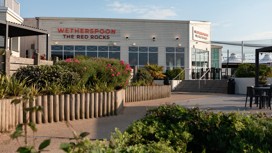 The Red Rocks Wetherspoon pub at Devon Cliffs 