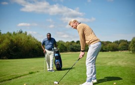 9-hole golf course at Cleethorpes Beach