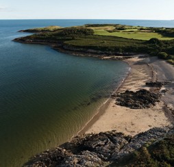 Beach view at Hafan y Mor