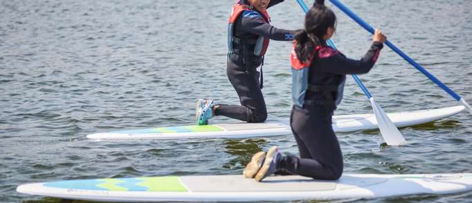 8. Paddleboarding at the Exe 